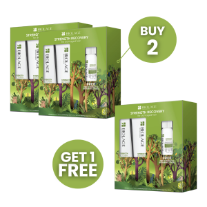 BIOLAGE STRENGTH RECOVERY EARTH DAY BOX SET 2+1 FREE	