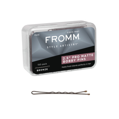 FROMM 2.5" BOBBY-PINS 150CT. BRONZE
