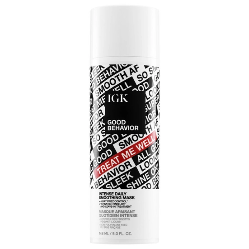 IGK Good Behavior Ultra Smooth Shampoo 8 oz & Good Behavior Ultra