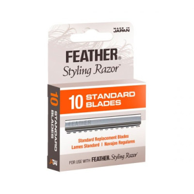 FEATHER STANDARD STYLING BLADES 10PK 