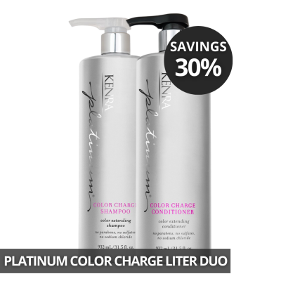 KENRA PLATINUM COLOR CHARGE LITER DUO