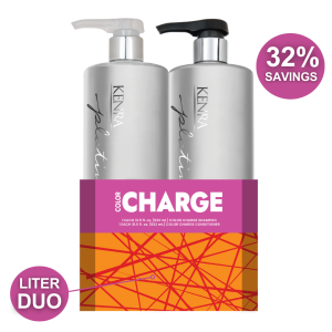 KENRA PLATINUM COLOR CHARGE LITER DUO