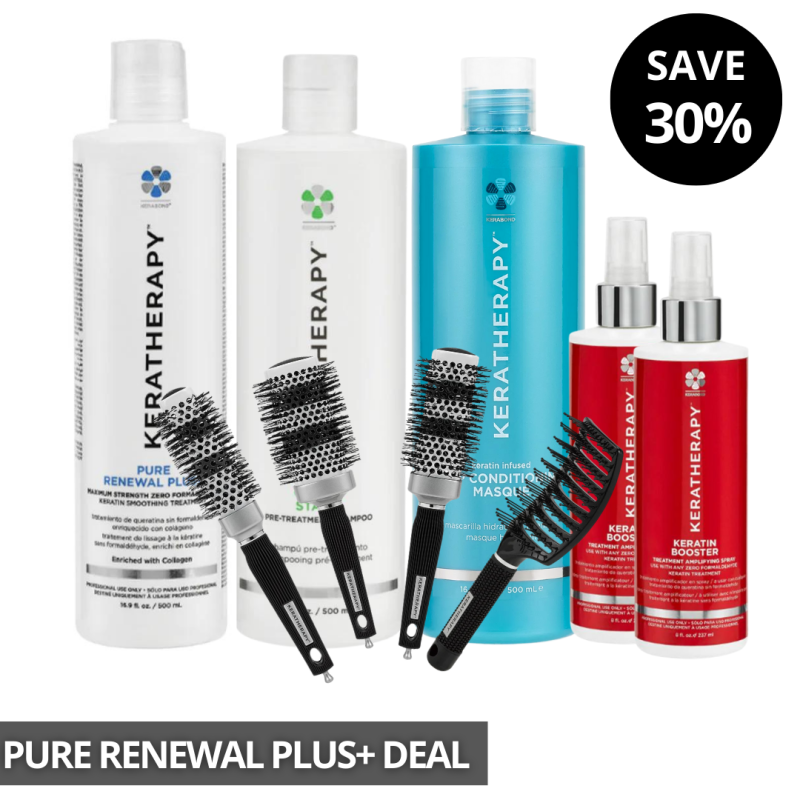KERATHERAPY PURE RENEWAL PLUS+ WITH BRUSH DEAL