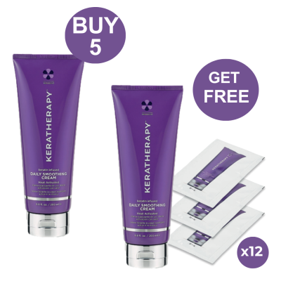 KERATHERAPY  DAILY SMOOTHING CREAM DEAL