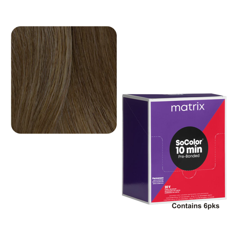MATRIX SOCOLOR 10 MINUTE PERMANENT HAIR COLOR BOX 506N