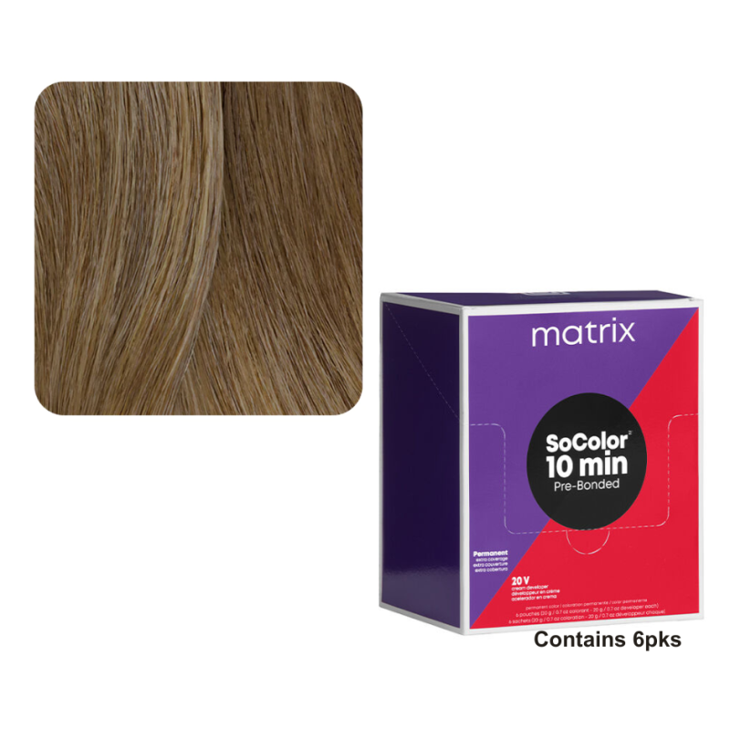 MATRIX SOCOLOR 10 MINUTE PERMANENT HAIR COLOR BOX 508N
