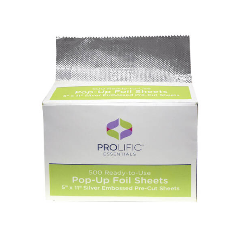 ProLific Pro Ready-To-Use Pop-Up Foil Sheets - 500 ct.