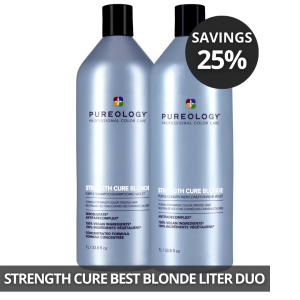 PUREOLOGY STRENGTH CURE BLONDE LITER