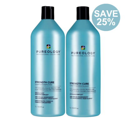 PUREOLOGY STRENGTH CURE LITER DUO
