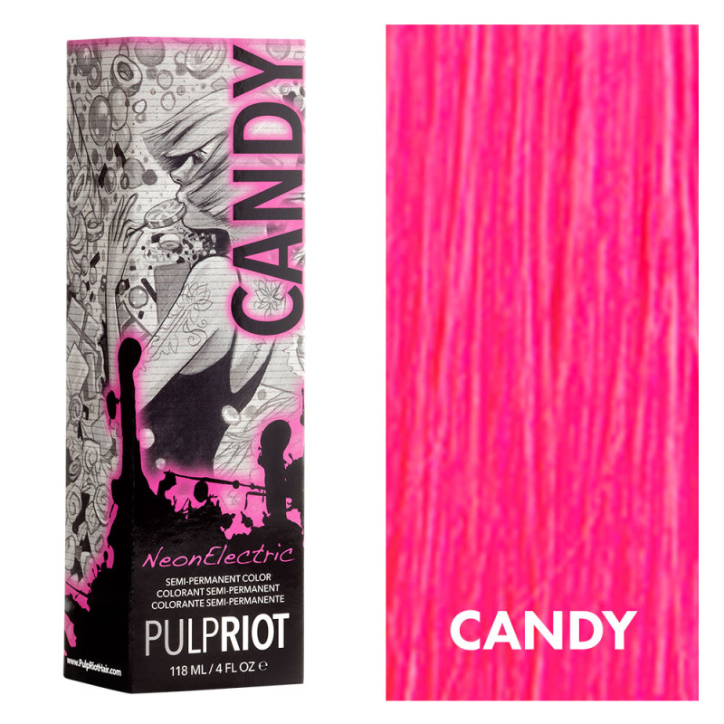  Pulp Riot Semi-Permanent Neon Hair Color 4oz- Area 51 :  Everything Else