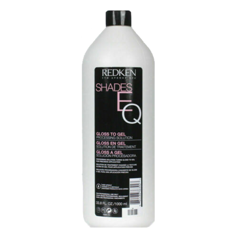REDKEN SHADES EQ PROCESSING SOLUTION FOR PRECISION APPLICATION GLOSS TO GEL 33OZ