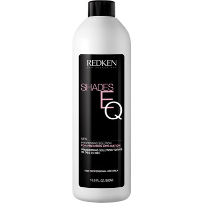 REDKEN SHADES EQ PROCESSING SOLUTION FOR PRECISION APPLICATION GLOSS TO GEL 16OZ
