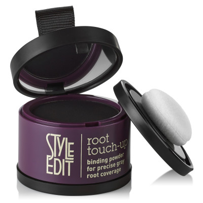 STYLE EDIT ROOT TOUCH UP POWDER COMPACT BLACK