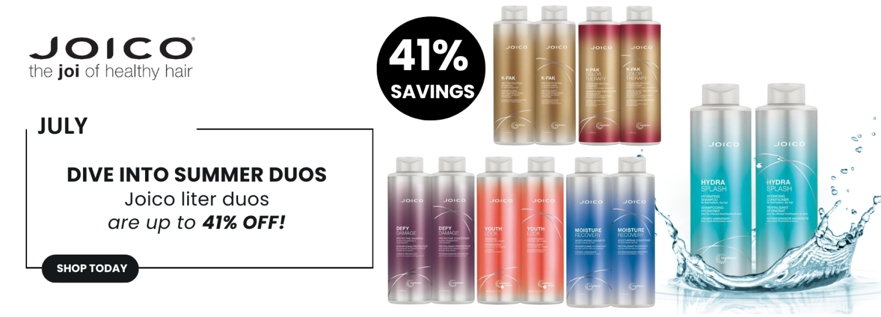 JOICO LITER DUO PROMOS JULY 2024