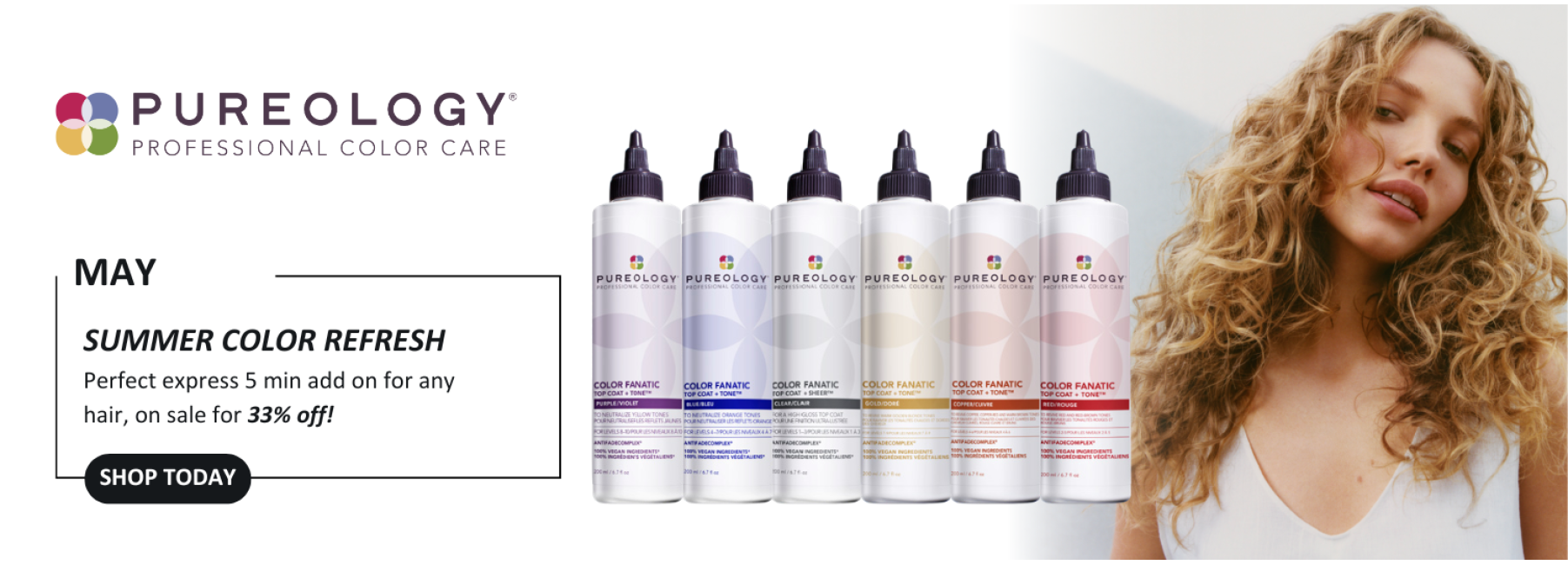 PUREOLOGY COLOR FANATIC MAY OFFER