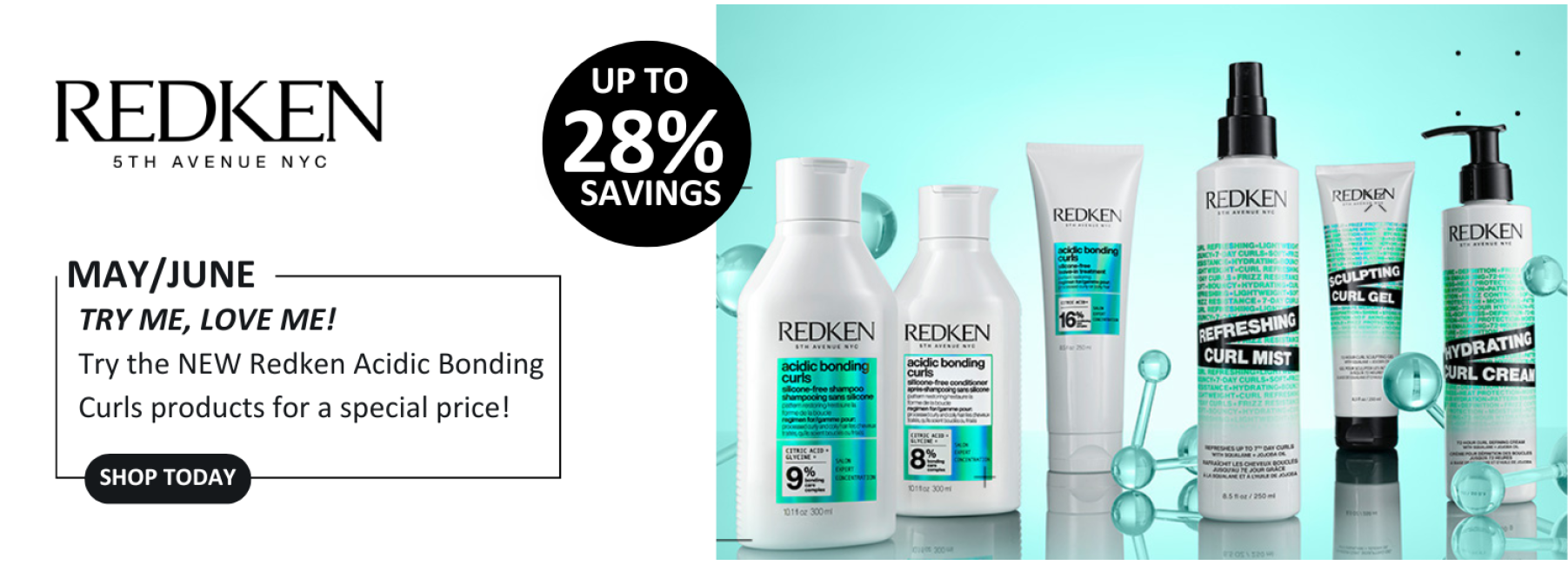 REDKEN CURLS TRY ME OFFER MAY