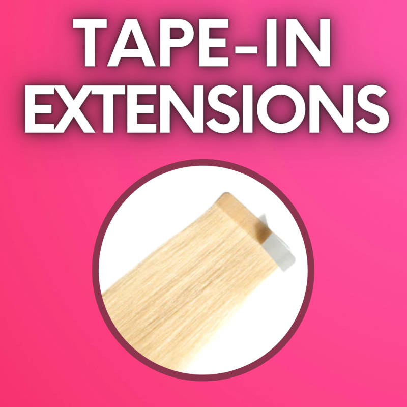 BABE 14" TAPE IN HAIR EXTENSIONS  #1 BETTY