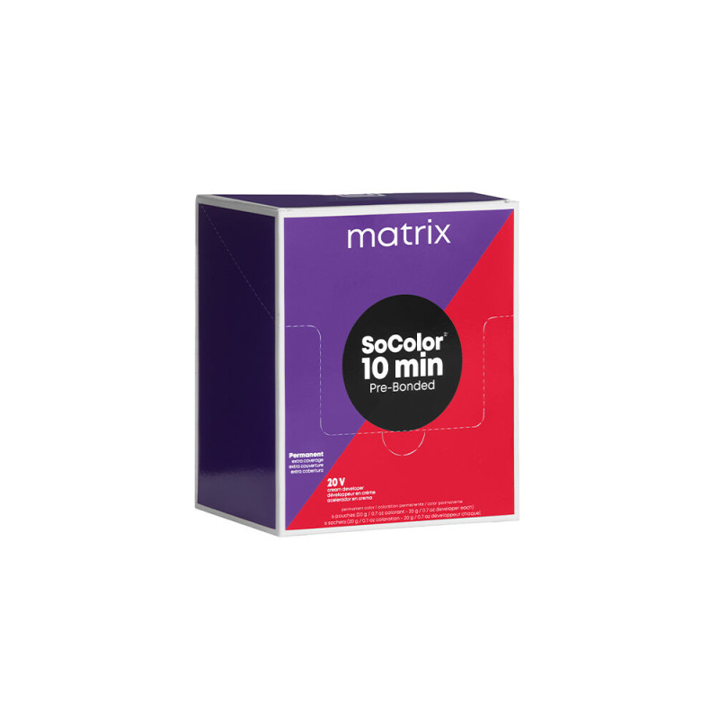 MATRIX SOCOLOR 10 MINUTE PERMANENT HAIR COLOR BOX 508N