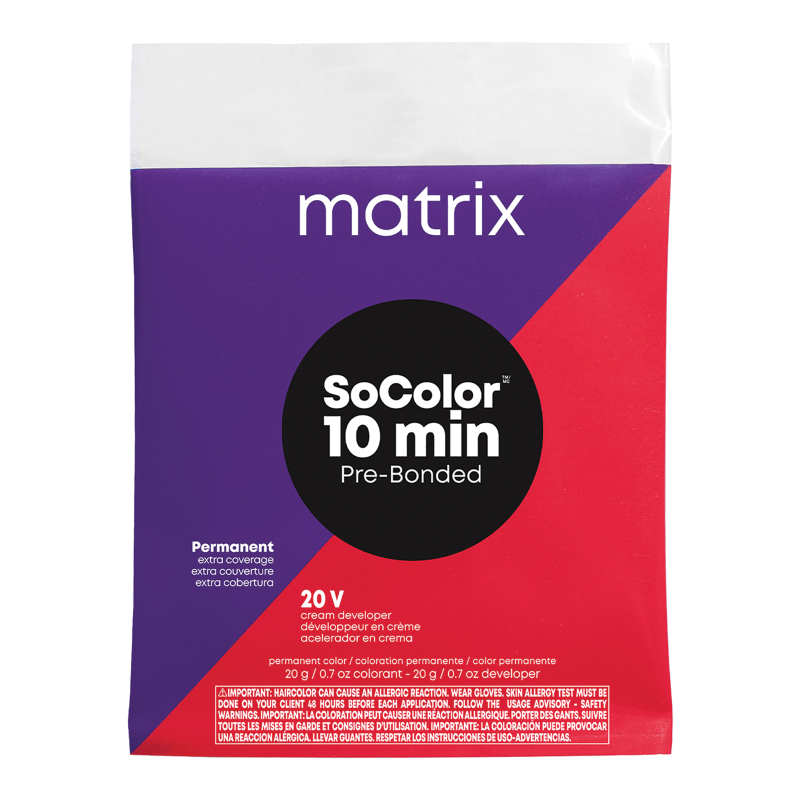 MATRIX SOCOLOR 10 MINUTE PERMANENT HAIR COLOR PACKETTE 505N