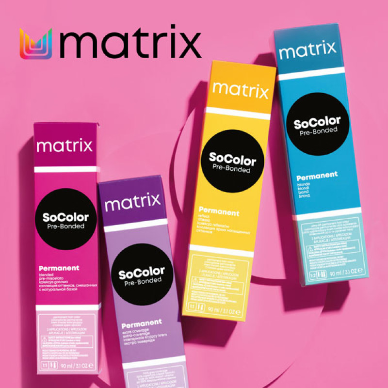 Matrix SoColor Extra Coverage permanent hair color for gray coverage